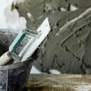 Plaster cement wall indoor construction